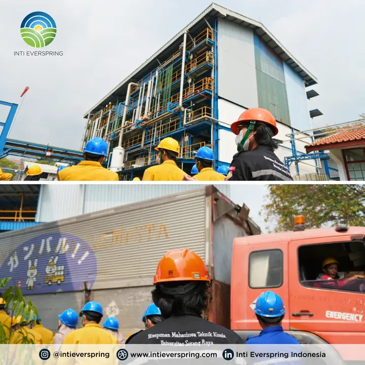 UNSERA Chemical Engineering Students Explore PT Inti Everspring Indonesia