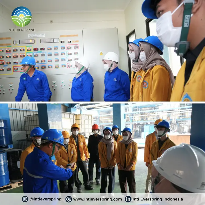 UNSERA Chemical Engineering Students Explore PT Inti Everspring Indonesia